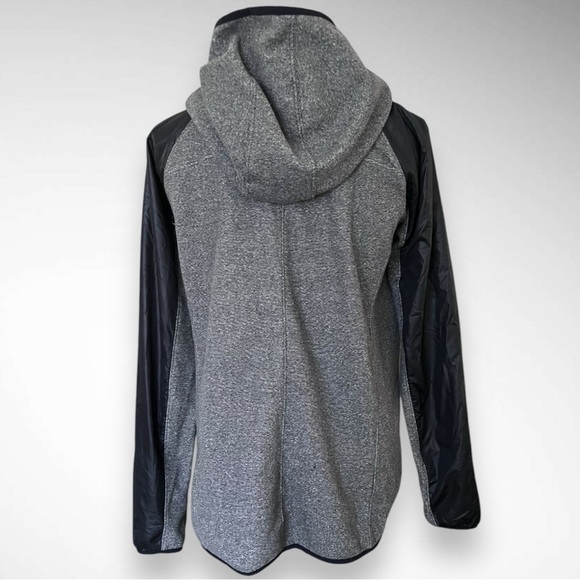 UNDER ARMOUR Women's Black Gray Cold Gear‎ Full Zip Hooded Jacket Small | EUC - Picture 6 of 10